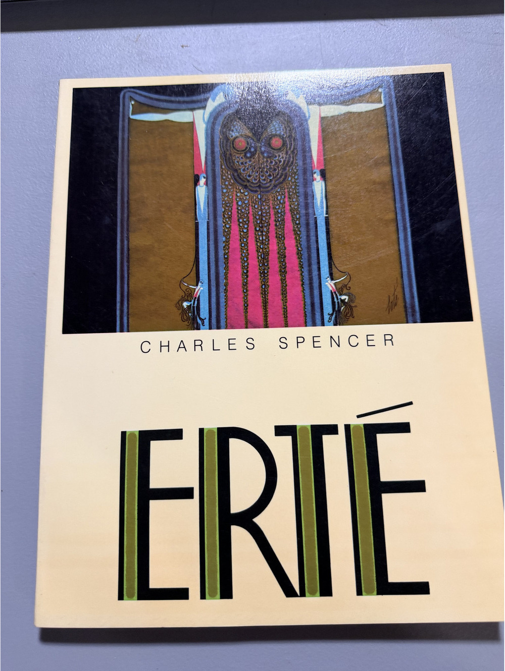 Erte by Charles Spencer Art Deco Fashion Design Biography Illustrated Hardcover